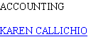 ACCOUNTING

KAREN CALLICHIO